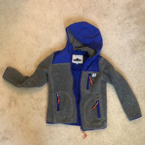 Penfield Blue and Gray Teddy Jacket - Picture 1 of 15